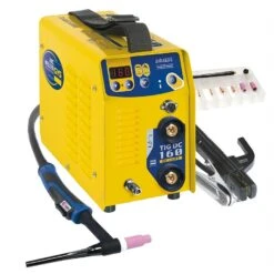 GYS WIG Schweißgerät GYSMI TIG 160 DC Lift 011106 + Brenner Masse E-Halter