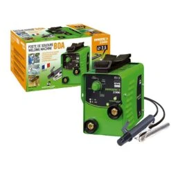 GYS E-Hand Schweissgerät 80A INVERTER 2500 230V 1ph Im Karton Mit Zubehör