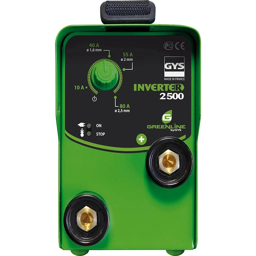 GYS E-Hand Schweissgerät 80A INVERTER 2500 230V 1ph Im Karton Mit Zubehör – Bild 3