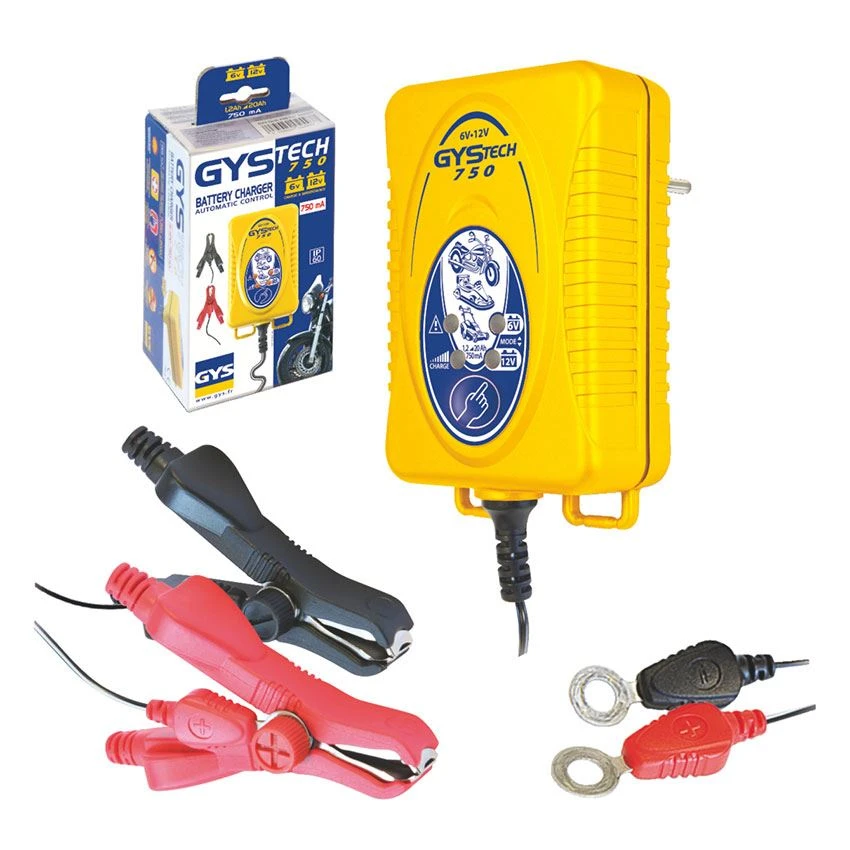 GYS Automatisches Batterieladegerät GYSTECH 750 6V 12V 20Ah 024977