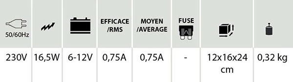 GYS Automatisches Batterieladegerät GYSTECH 750 6V 12V 20Ah 024977 – Bild 3