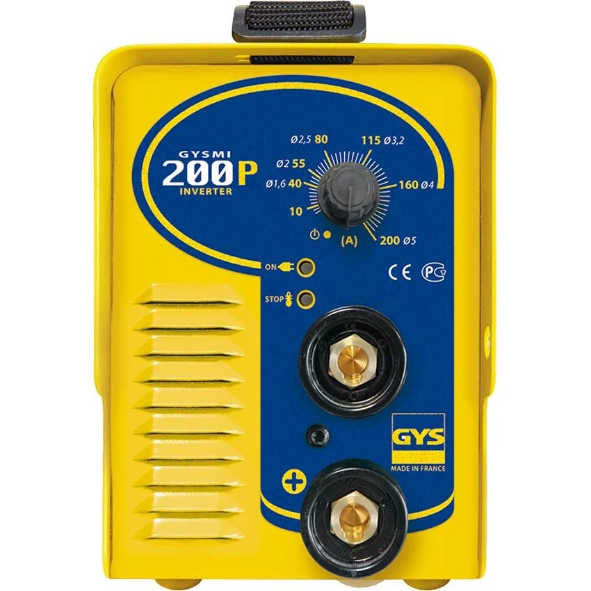 GYS E Hand Elektroden Schweißgerät GYSMI 200P 200A 030794 Mit WIG Option – Bild 3