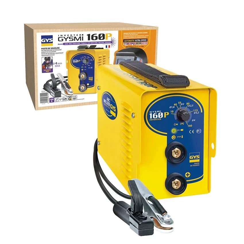 GYS GYSMI 160P E-Hand-Inverter Set Inkl. Schweißhelm LCD TECHNO 9/13 TRUE COLOR - 031555 – Bild 3