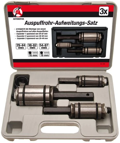 BGS DIY Auspuffrohr-Aufweitungs-Satz | 3-tlg. – 124 – Bild 2