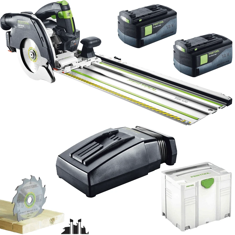 Festool Akku Handkreissäge HKC 55 Li 5,2 EB-Set-FSK420 201372 Jetzt 576169