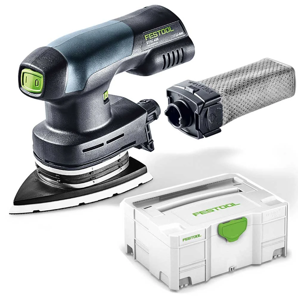 Festool Akku Deltaschleifer 18V DTSC Li Basic 100x150mm 201526 Im SYSTAINER SYS 2 T-LOC Jetzt 576359