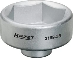 HAZET Ölfilter-Schlüssel 10mm 3/8 Zoll Außen-Sechskant 2169-36