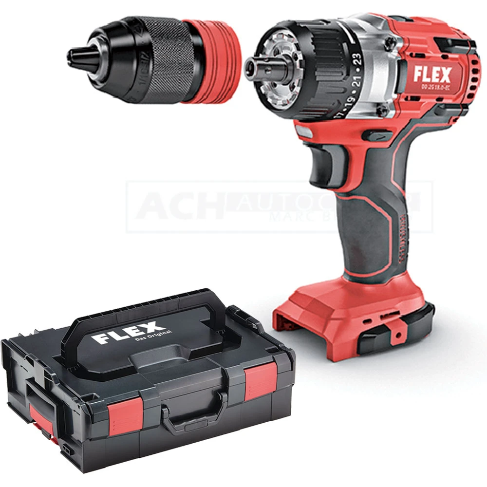 FLEX Akku Bohrschrauber DD 2G 18 EC 447.498 LBOXX Ohne Akkus Ohne Ladegerät