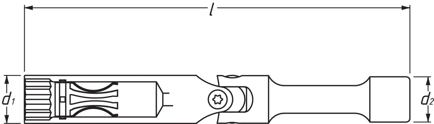 HAZET Zündkerzen-Schlüssel 10mm 3/8 Zoll Außen-Doppel-Sechskant 14 4766-3 – Bild 9