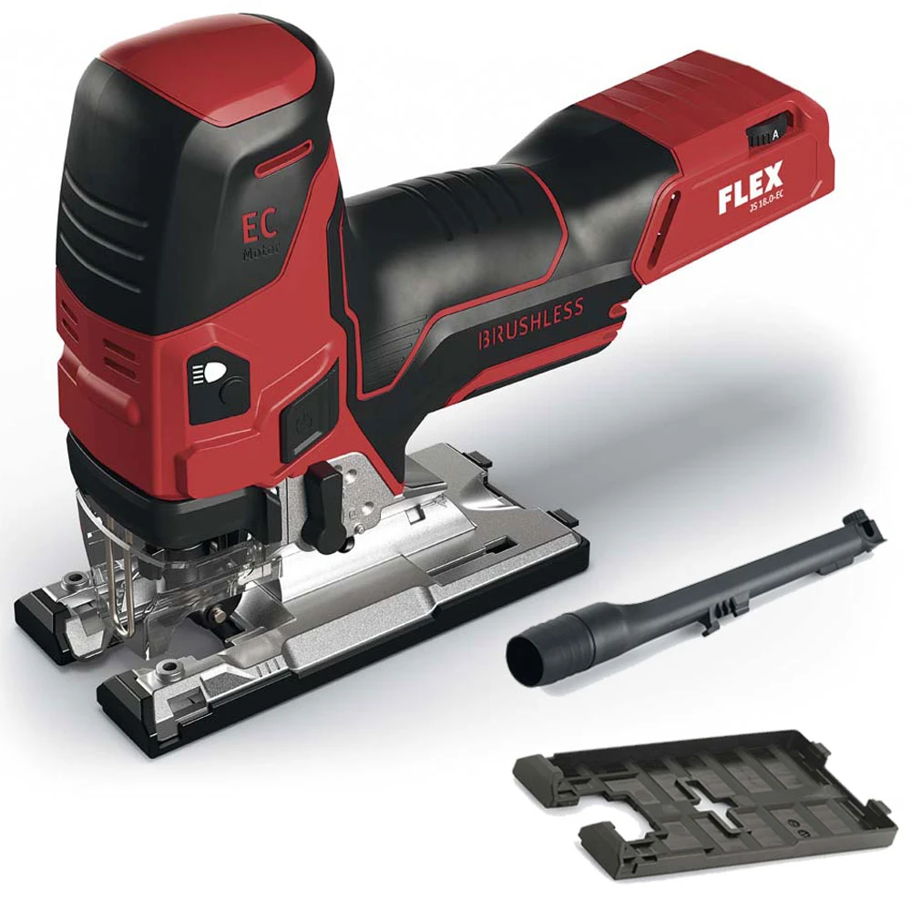 FLEX PACK Akku Trockenbauschrauber Stichsäge Bohrhammer 3x Akku LG + Tasche – Bild 5