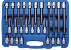 BGS Bit-Einsatz-Satz | 12,5 Mm (1/2") | Innenvielzahn (für XZN) | 26-tlg. – 5180