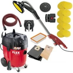 FLEX 405892 Giraffe GE 5 R Langhalsschleifer + Sauger VCE 35 L AC + Extra Schleifpapier Jetzt 409324