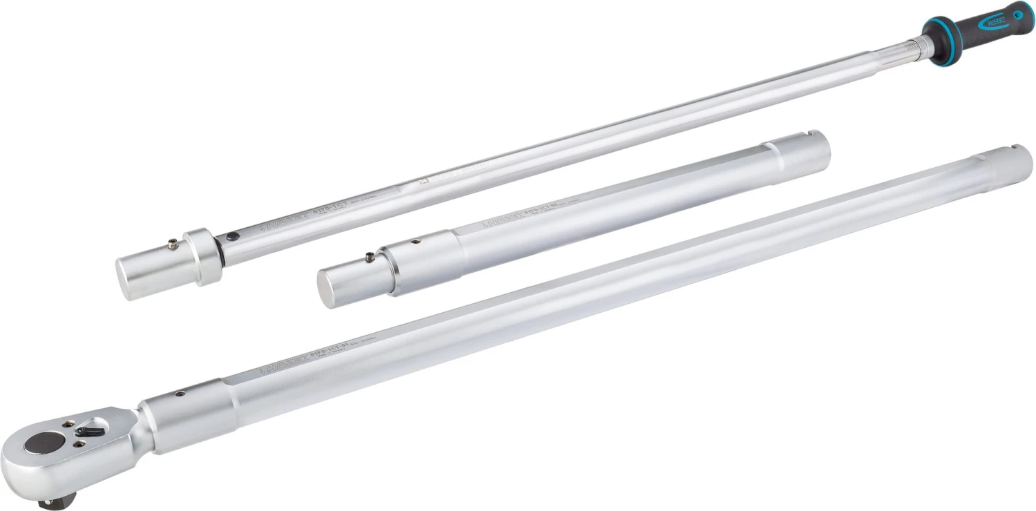 HAZET Drehmomentschlüssel 800-2000 Nm 4% Vierkant Massiv 25mm (1 Zoll) 6170-1CT