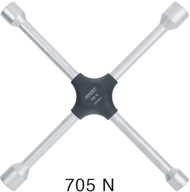 HAZET Kreuzschlüssel Außen-Sechskant Profil 17 x 19 x 13/16 x 21 705N – Bild 2