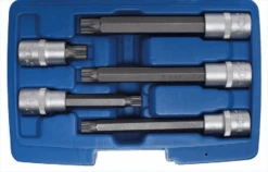 BGS Bit-Einsatz-Satz | 12,5 Mm (1/2") | Innenvielzahn (für XZN) | 5-tlg. – 8449