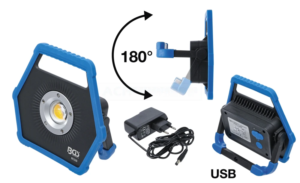 BGS COB-LED Arbeits-Leuchte | 30W – 85329 – Bild 6