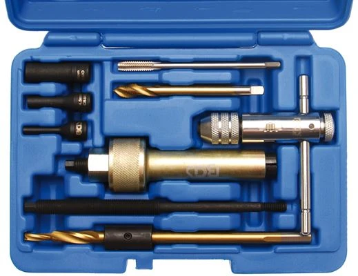 BGS Glühkerzen-Demontage-Werkzeug-Satz | M9 | 9-tlg. – 8657 – Bild 3