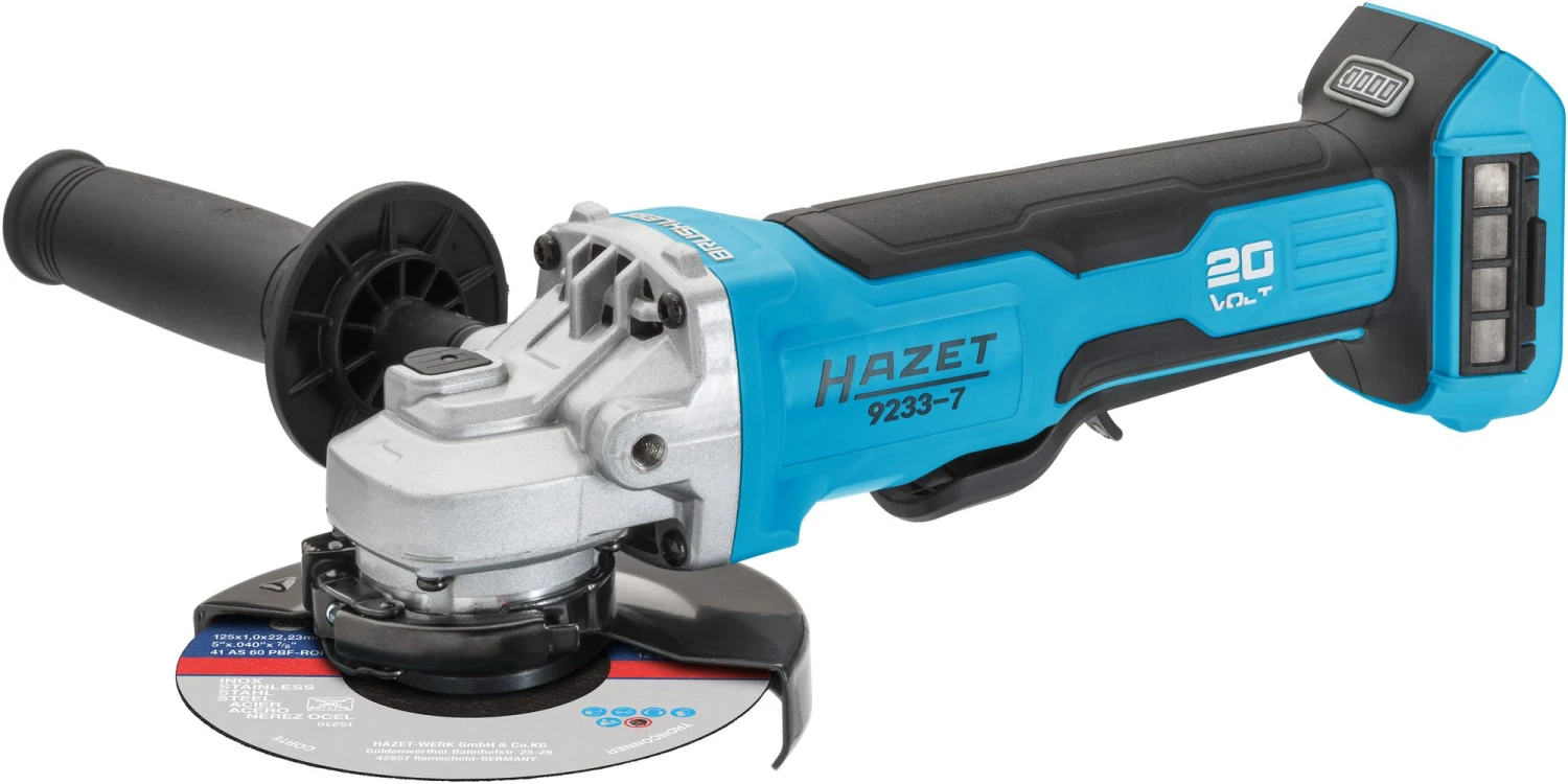 HAZET Akku Winkelschleifer Grundgerät 9233-010 – Bild 2