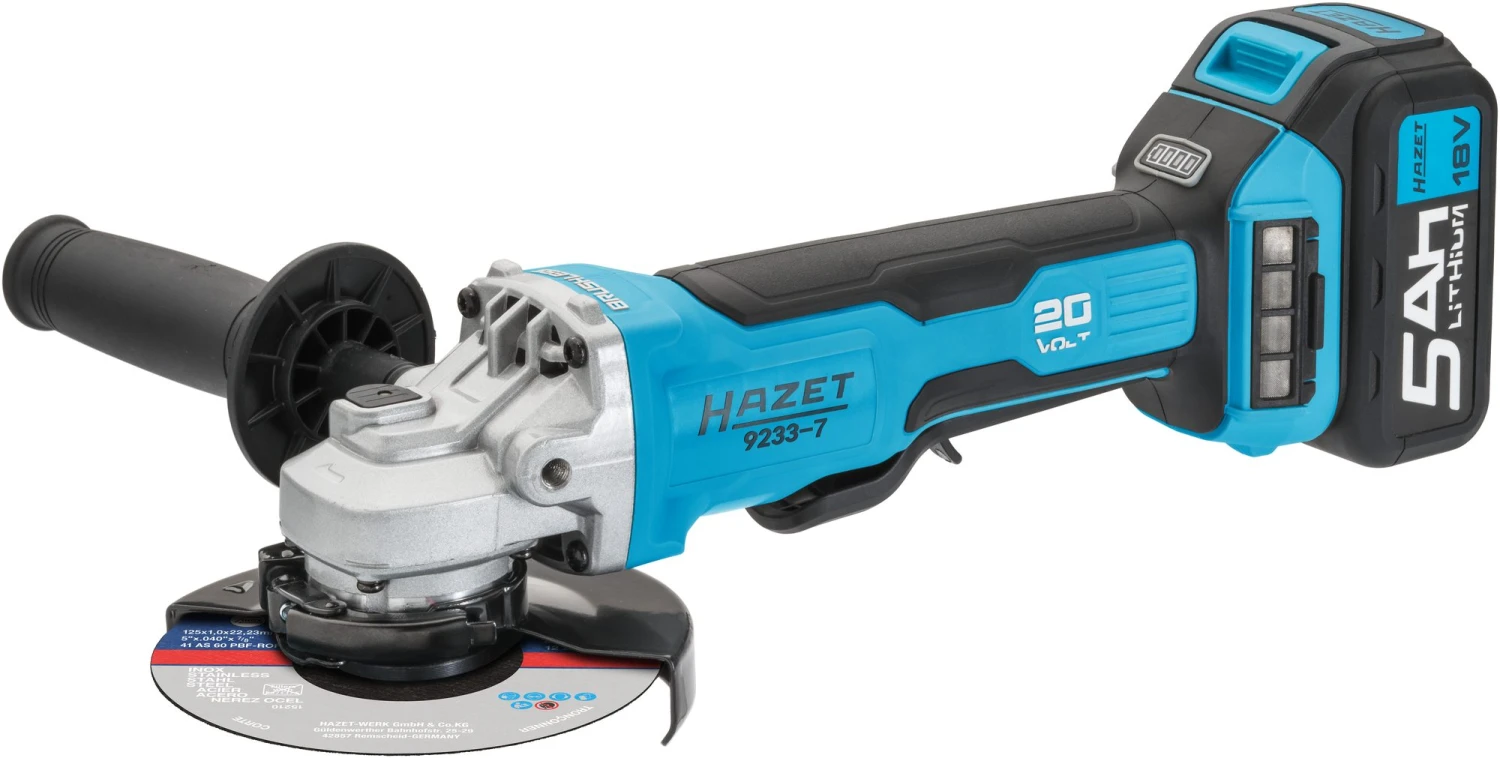 HAZET Akku Winkelschleifer Grundgerät 9233-010 – Bild 3