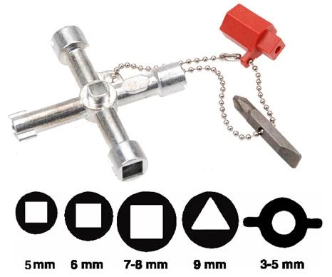 BGS Universal-Schaltschrank-Schlüssel – 9415 – Bild 2