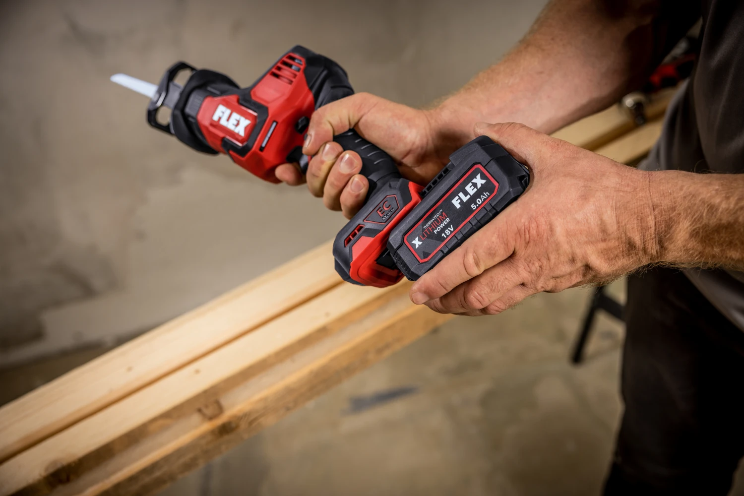 FLEX Akku-Säbelsäge Mit Großem Hub RS 25 18.0-EC C 530372 – Bild 6