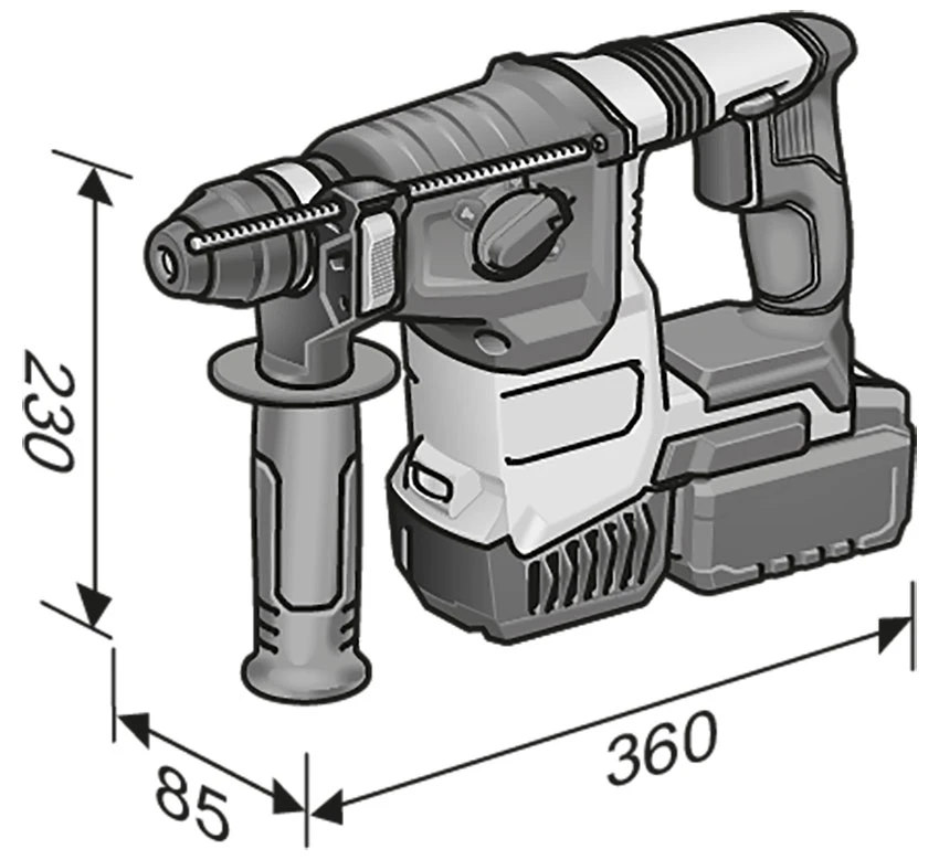 FLEX PACK Akku Trockenbauschrauber Stichsäge Bohrhammer 3x Akku LG + Tasche – Bild 4