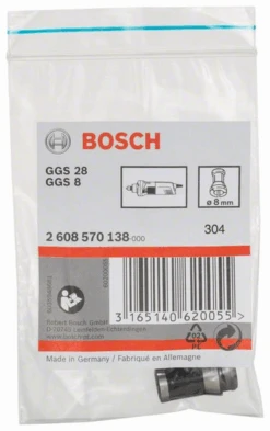 Bosch Spannzange Ohne Spannmutter 8 Mm Für Bosch-Geradschleifer 2608570138