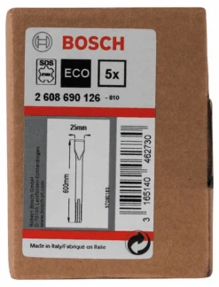 Bosch Flachmeißel Mit SDS-max-Aufnahme 600 X 25 Mm 5er-Pack 2608690126