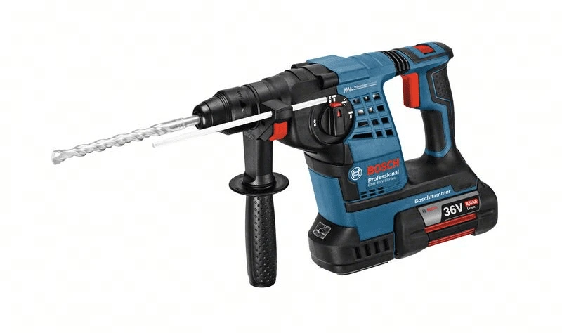 Bosch Akku Bohrhammer GBH 36 V-LI Plus Mit SDS-plus Mit 2 X 4,0 Ah Li-Ion Akku,L-BOXX 0611906002 – Bild 2