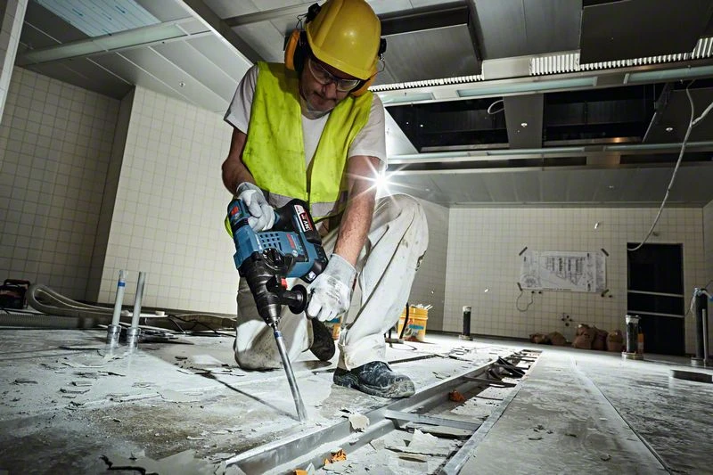 Bosch Akku Bohrhammer GBH 36 V-LI Plus Mit SDS-plus Mit 2 X 4,0 Ah Li-Ion Akku,L-BOXX 0611906002 – Bild 14