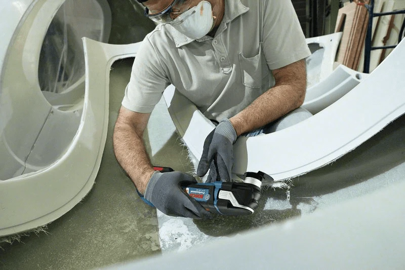 Bosch Akku Multi Cutter GOP 18V-28 Mit 2 X 5,0 Ah Li-Ion Akku L-BOXX 06018B6003 – Bild 3