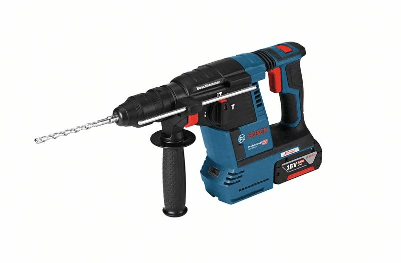Bosch Akku Bohrhammer GBH 18V-26 F Mit SDS Plus Mit 2 X 5,0 Ah Li-Ion Akku L-BOXX 0611910007 – Bild 2