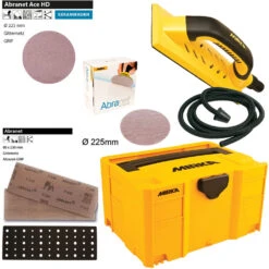 MIRKA Schleifscheiben Zubehör Set Für MIRKA LEROS Wand Deckenschleifer KIT2001CDMDE