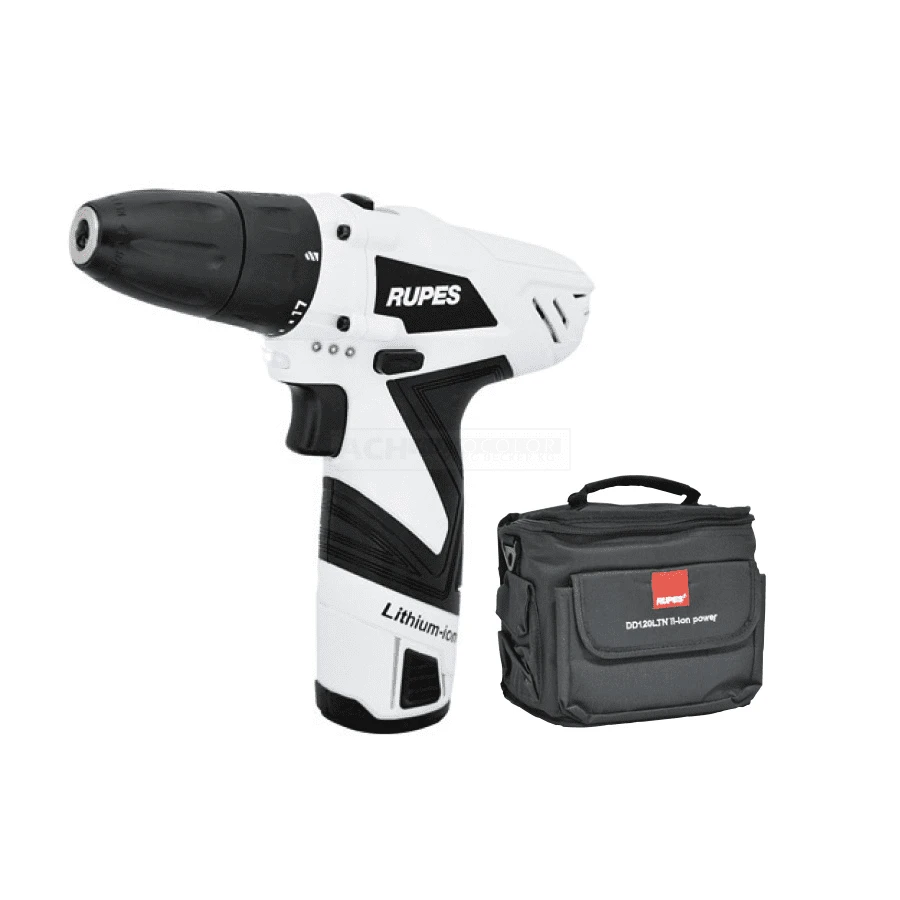 RUPES Akku Bohrschrauber DD120LTN 10,8V Li-Ion 32 Nm 0-400/0-1.400 Rpm