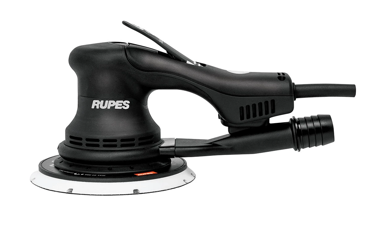 Rupes Skoprpio E Kit Exzenterschleifer, 250W, 3mm Hub, 150mm Klett-Teller Mit Schleifpapier RX253A/KITA – Bild 3
