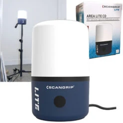 SCANGRIP 03.5637 AREA LITE CO 360° LED Baustrahler Steckdose 4000 Lumen