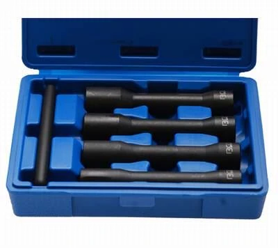 BGS Spezial-Steckschlüssel-Einsatz-Satz / Schraubenausdreher, Tief | 12,5 Mm (1/2") | SW 17 -22 Mm | 5-tlg. – 5262 – Bild 2