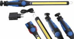 BGS COB-LED-Arbeits-Handleuchte | LED Kaltweiß & Gelb | Ultra Flach – 6660