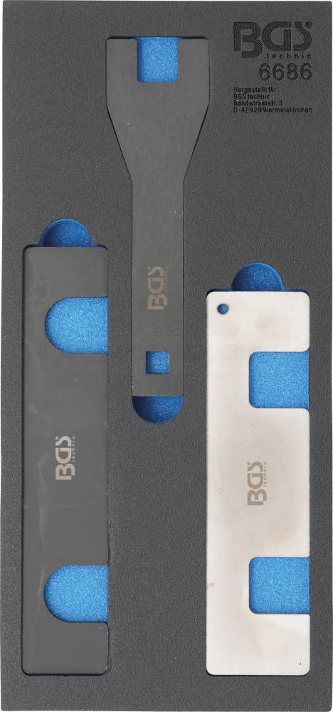 BGS Werkstattwageneinlage 1/3: Motor-Einstellwerkzeug-Satz | Für Opel 1.0, 1.4 L Benzinmotoren – 6686 – Bild 2