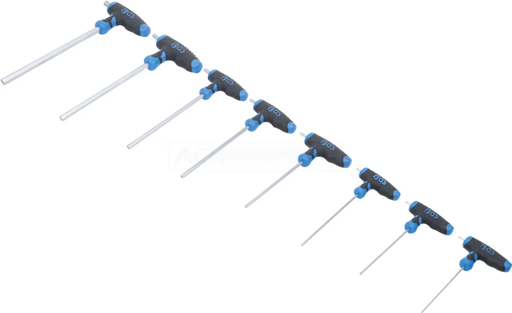 BGS T-Griff-Schlüssel-Satz | Innensechskant 2 - 10 Mm | 8-tlg. – 8484 – Bild 2