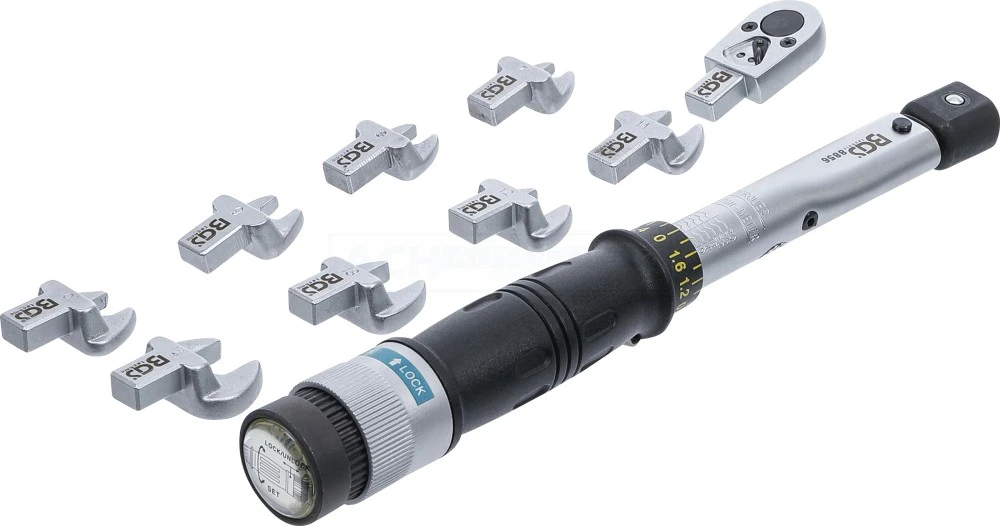 BGS Drehmomentschlüssel-Satz | 6,3 Mm (1/4") | 6 - 30 Nm | 10-tlg. – 8856 – Bild 3