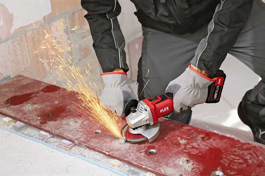 FLEX Akku Winkelschleifer 125mm L 125 18 EC 417.947 2x Akku LG L-BOXX 417.947 – Bild 9