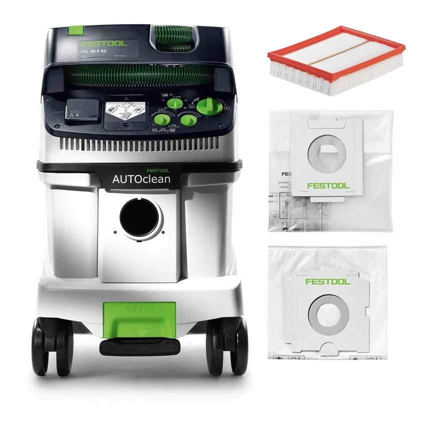 Festool Absaugmobil CTL 36 E AC Mit AUTOCLEAN Funktion + Filter 584025