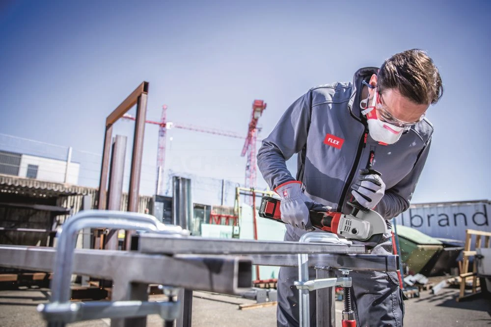 FLEX 499307 LB 125 18.0-EC C Akku-Winkelschleifer 18V, Bremse, 125mm – Bild 3