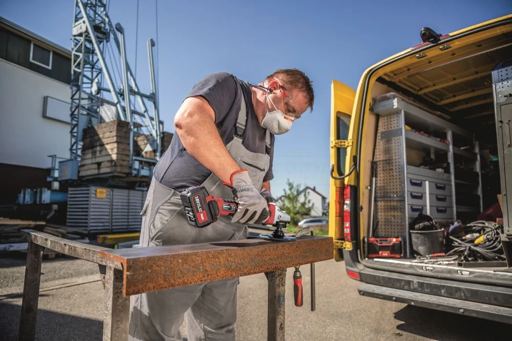 FLEX 499307 LB 125 18.0-EC C Akku-Winkelschleifer 18V, Bremse, 125mm – Bild 6