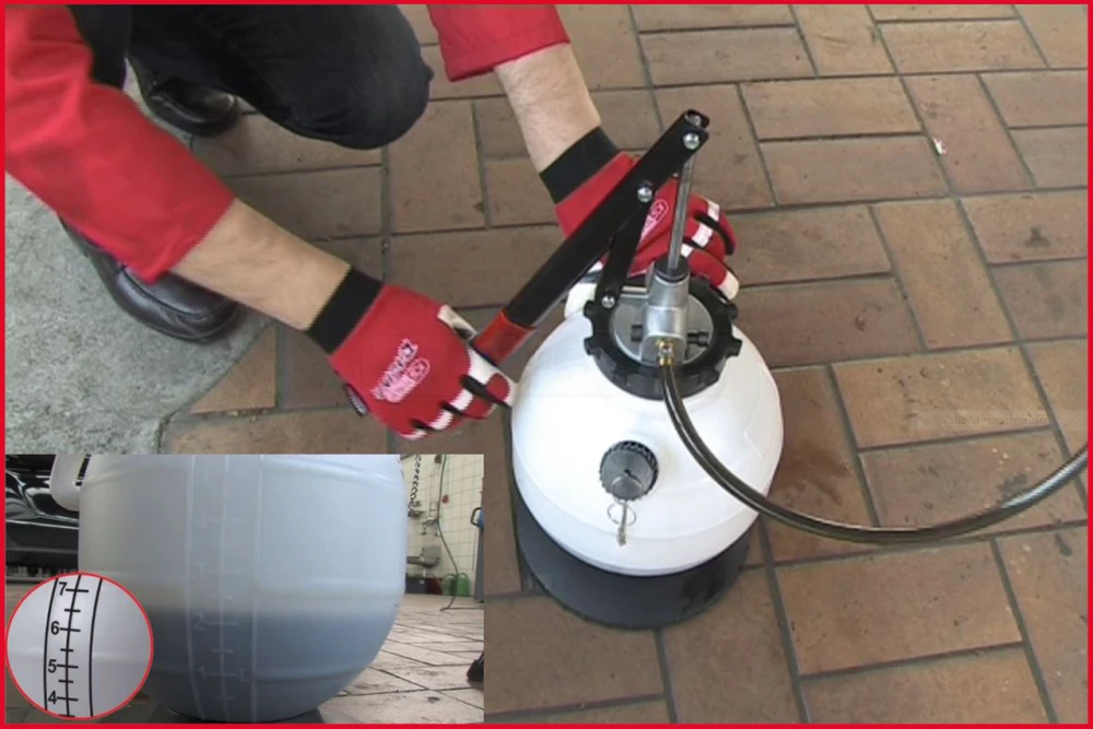 KS Tools Universal Getriebeöl-Füllsystem-Satz Mit 20-tlg. Adaptersatz - 150.9275 – Bild 9