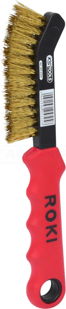 KS Tools Messingdraht-Bremssattel-Drahtbürste 2-reihig - 201.2322
