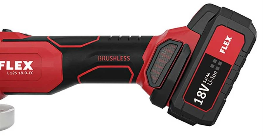 FLEX Akku Winkelschleifer 125mm L 125 18 EC 417.947 2x Akku LG L-BOXX 417.947 – Bild 14
