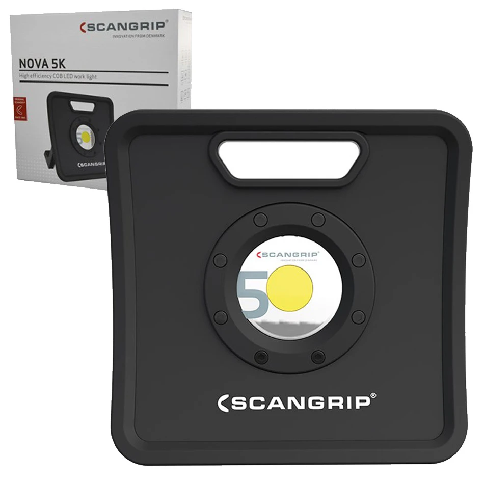 SCANGRIP 03.5442 NOVA 5K COB LED Arbeitslicht Dimmbar Robust 5000 Lumen