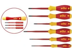 Wiha Set SoftFinish Electric SlimFix 38362 + PicoFinish SlimVario Electric 43167